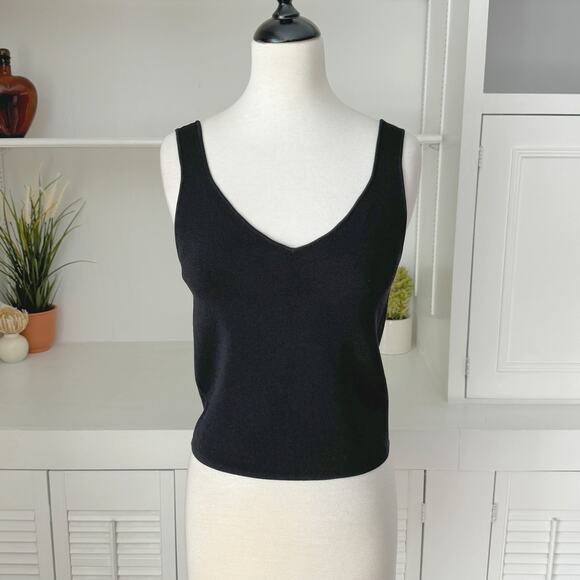 House of Harlow 1960 Tops - NWT House of Harlow 1960 Black Knit Compression Tank Size M